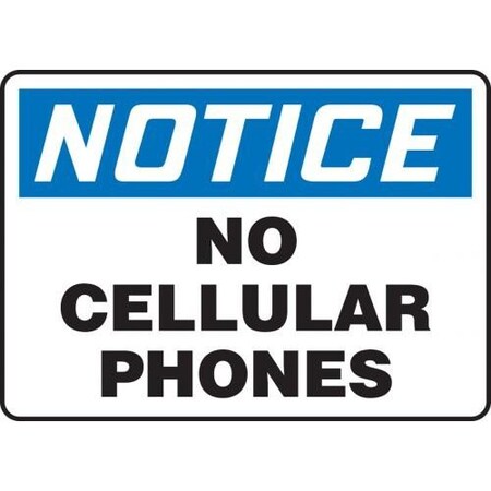 OSHA NOTICE Safety Sign NO CELLULAR MRFQ827VS